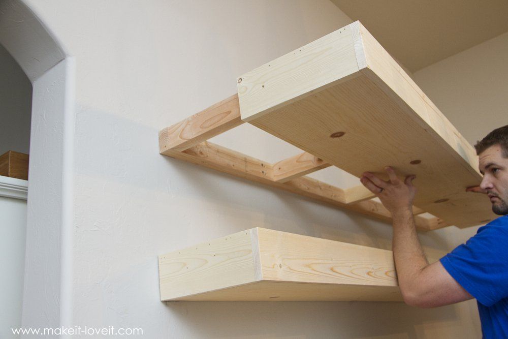 How To Install DIY Floating Shelves