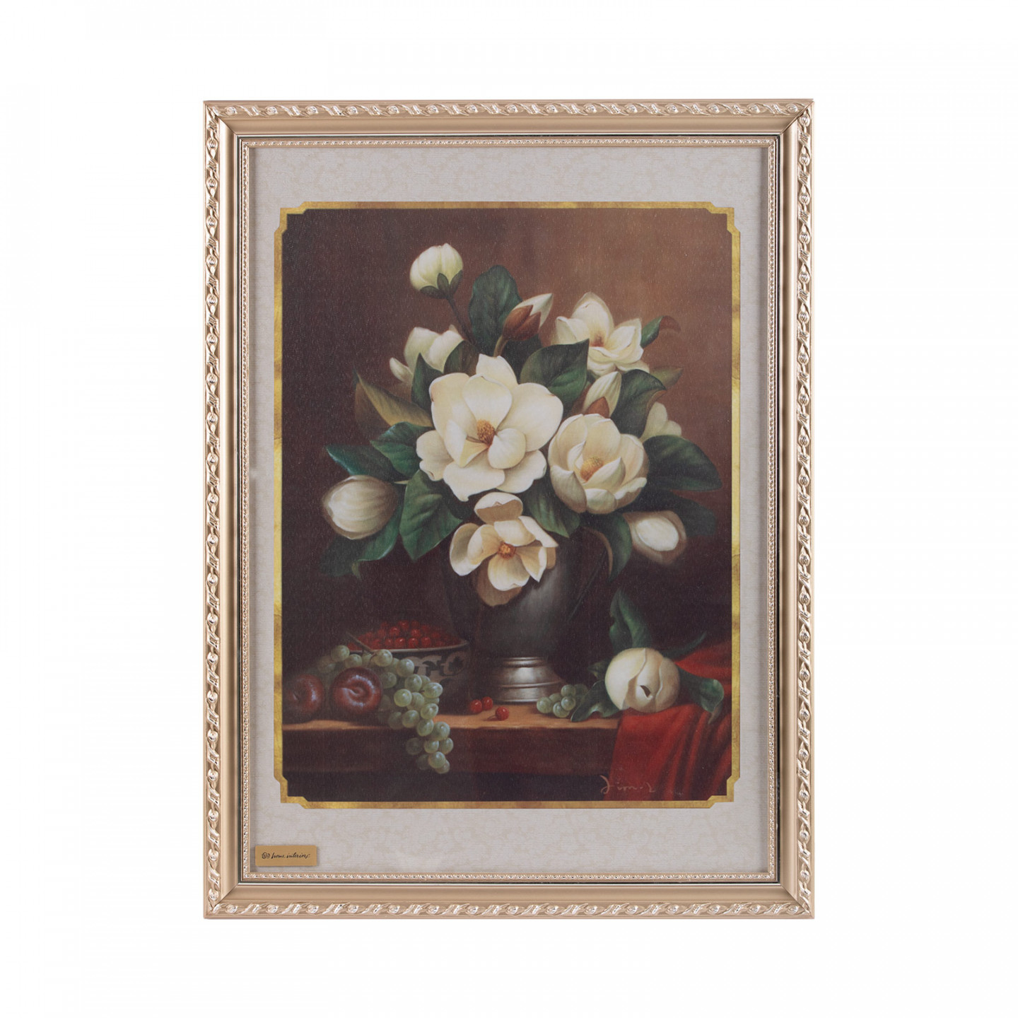- Cuadro "Bouquet de Magnolias" - Home Interiors de Mexico